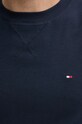 Tričko s dlhým rukávom Tommy Hilfiger UM0UM03366 tmavomodrá