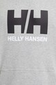 Хлопковая кофта Helly Hansen HH LOGO 30394 серый