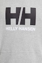 Бавовняна кофта Helly Hansen HH LOGO 30394 сірий