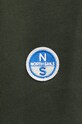 North Sails bluza bawełniana 691261 zielony