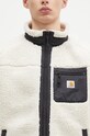 Carhartt WIP felpa in pile Prentis Liner beige I025120.2DUXX