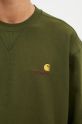 Carhartt WIP sweatshirt American Script Sweat green I025475.2BRXX