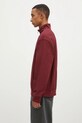 Carhartt WIP felpa Half Zip American Script Sweat I027014.2BYXX granata AW24