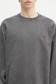 Carhartt WIP felpa in cotone Vista Sweat grigio I029522.87GD