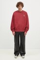 Carhartt WIP cotton sweatshirt Vista Sweat I029522.H8GD red