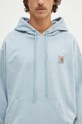Carhartt WIP cotton sweatshirt Hooded Vista Sweat blue I029523.2BSGD