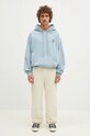 Carhartt WIP cotton sweatshirt Hooded Vista Sweat I029523.2BSGD blue