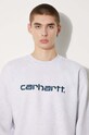 Carhartt WIP sweatshirt Carhartt Sweat I030546.2IMXX gray