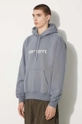 Μπλούζα Carhartt WIP Hooded Carhartt Sweat γκρί I030547.2INXX