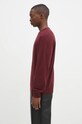 Vlněný svetr Carhartt WIP Madison Sweater I030841.2CPXX burgundské AW24