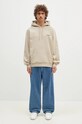 Carhartt WIP sweatshirt Hooded Script Embroidery Sweat I033658.AWXX beige