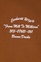 Carhartt WIP sweatshirt Hooded Brown Ducks Sweat I033930.HZXX brown