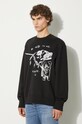 Odzież Carhartt WIP bluza Pepe Be Nice Sweat I033933.0D2XX czarny