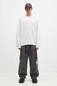 Carhartt WIP cotton sweatshirt Cross Screw Sweat I034039.00TXX gray