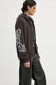 Вовняний кардиган ZADIG&VOLTAIRE коричневий KMCA00224