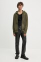 ZADIG&VOLTAIRE hanorac de bumbac JMSS00263 verde AW24