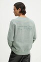Îmbrăcăminte ZADIG&VOLTAIRE hanorac de bumbac JMSS00265 turcoaz