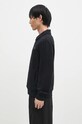 Хлопковая кофта Fred Perry Half Zip Sweatshirt M8604.102 чёрный AW24