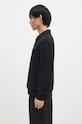 Fred Perry cotton sweatshirt Half Zip Sweatshirt M8604.102 black AW24