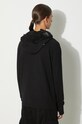 Odzież C.P. Company bluza bawełniana Diagonal Raised Fleece Goggle Zipped 17CMSS141A005086W czarny