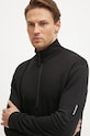 Αθλητική μπλούζα Icebreaker Merino 360 Realfleece Elemental μαύρο IB0A571S0011