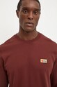 Fjallraven tracksuit sweatshirt Vardag maroon F87070.352