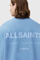 Odzież AllSaints bluza bawełniana UNDERGROUND M033NB niebieski