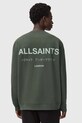 Хлопковая кофта AllSaints UNDERGROUND M033NB зелёный NC25