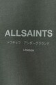 Хлопковая кофта AllSaints UNDERGROUND M033NB зелёный
