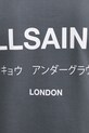 AllSaints bluza bawełniana UNDERGROUND M033NB szary
