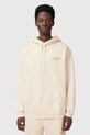 AllSaints hanorac de bumbac UNDERGROUND print bej M034NB