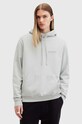 AllSaints hanorac de bumbac UNDERGROUND print gri M034NB