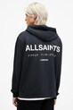 Βαμβακερή μπλούζα AllSaints UNDERGROUND M034NB σκούρο μπλε SS25