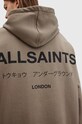 Одяг Бавовняна кофта AllSaints UNDERGROUND M034NB зелений