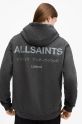 AllSaints bluza bawełniana UNDERGROUND M034NB szary AW24