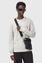 AllSaints bluza bawełniana RAVEN CREW szary M037NB