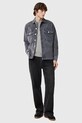 Βαμβακερή μπλούζα AllSaints RAVEN CREW γκρί M037NB