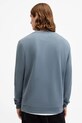 Хлопковая кофта AllSaints RAVEN CREW M037NB голубой SS25