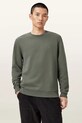AllSaints bluza bawełniana RAVEN CREW bawełna zielony M037NB
