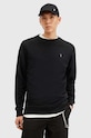 AllSaints bluza bawełniana RAVEN CREW bawełna czarny M037NB