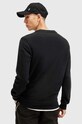 Îmbrăcăminte AllSaints hanorac de bumbac RAVEN CREW M037NB negru