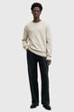 AllSaints pulover de lana STATTEN bej M039KA