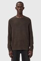 Odzież AllSaints sweter z dodatkiem wełny M039KA brązowy
