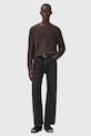 AllSaints sweter z dodatkiem wełny M039KA brązowy