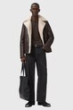 AllSaints sweter z dodatkiem wełny M039KA