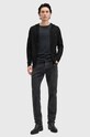 AllSaints bluza din lana MODE MERINO ZIP HOOD M084KB