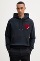 From Future bluza z kapturem męska bawełniana granatowy MSW01121