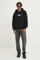 Karl Lagerfeld Jeans bluza 246D1800 czarny AW24