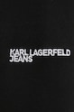 Бавовняна кофта Karl Lagerfeld Jeans 246D1801 чорний