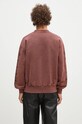 Odjeća Pamučna dukserica Aries Aged Ancient Column Sweat AR2003302 bordo